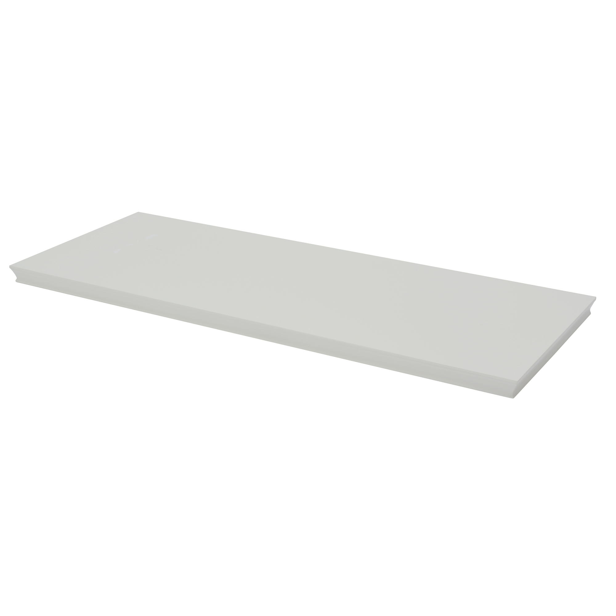 Pekodom Provence Board White Floating Wall Shelf 600 x 235 x 20mm RRP £9.99 CLEARANCE XL £2.50